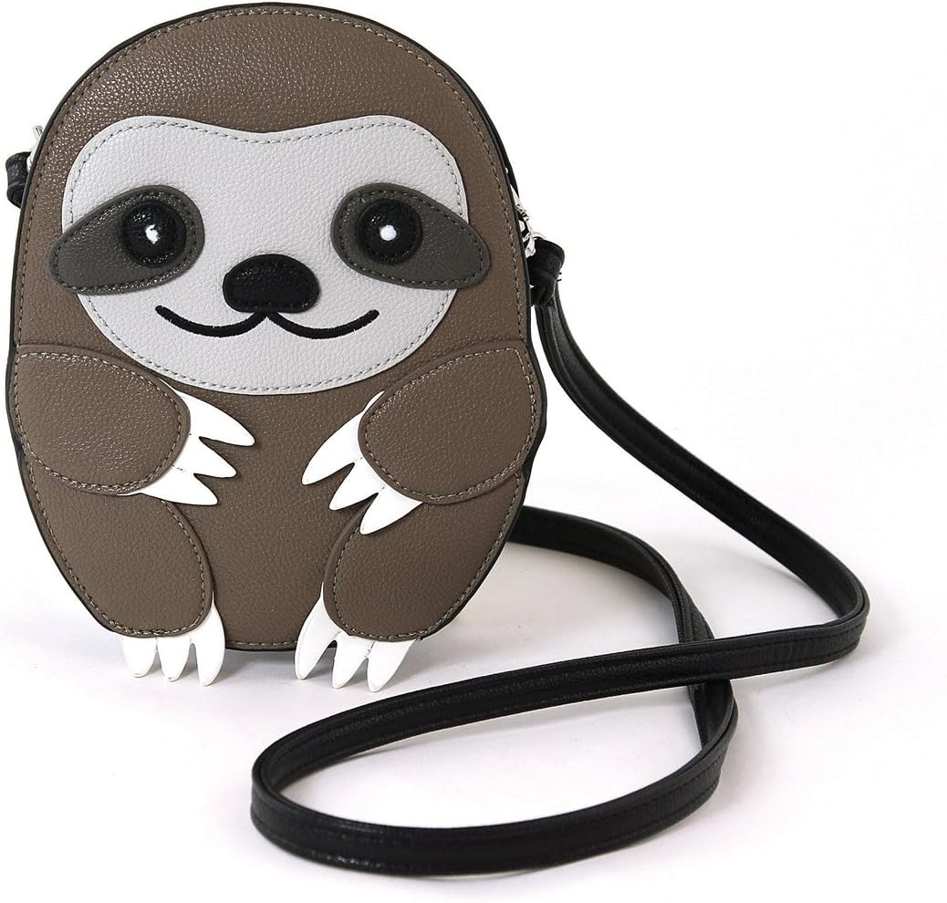Sleepyville Critters Baby Sloth Shoulder Crossbody Bag
