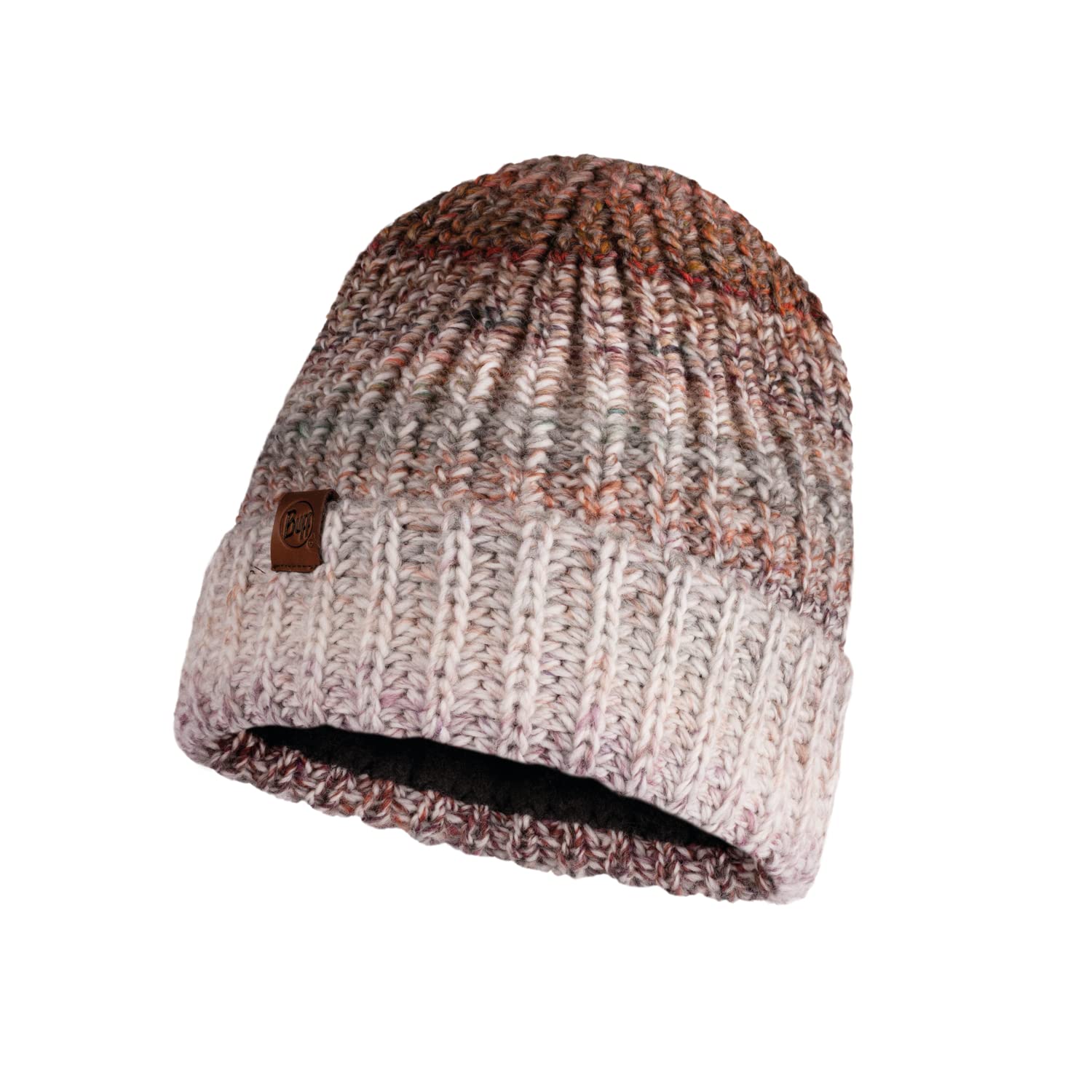 Buff Beanie Knitted Polar Cuff Unisex Grey Olya