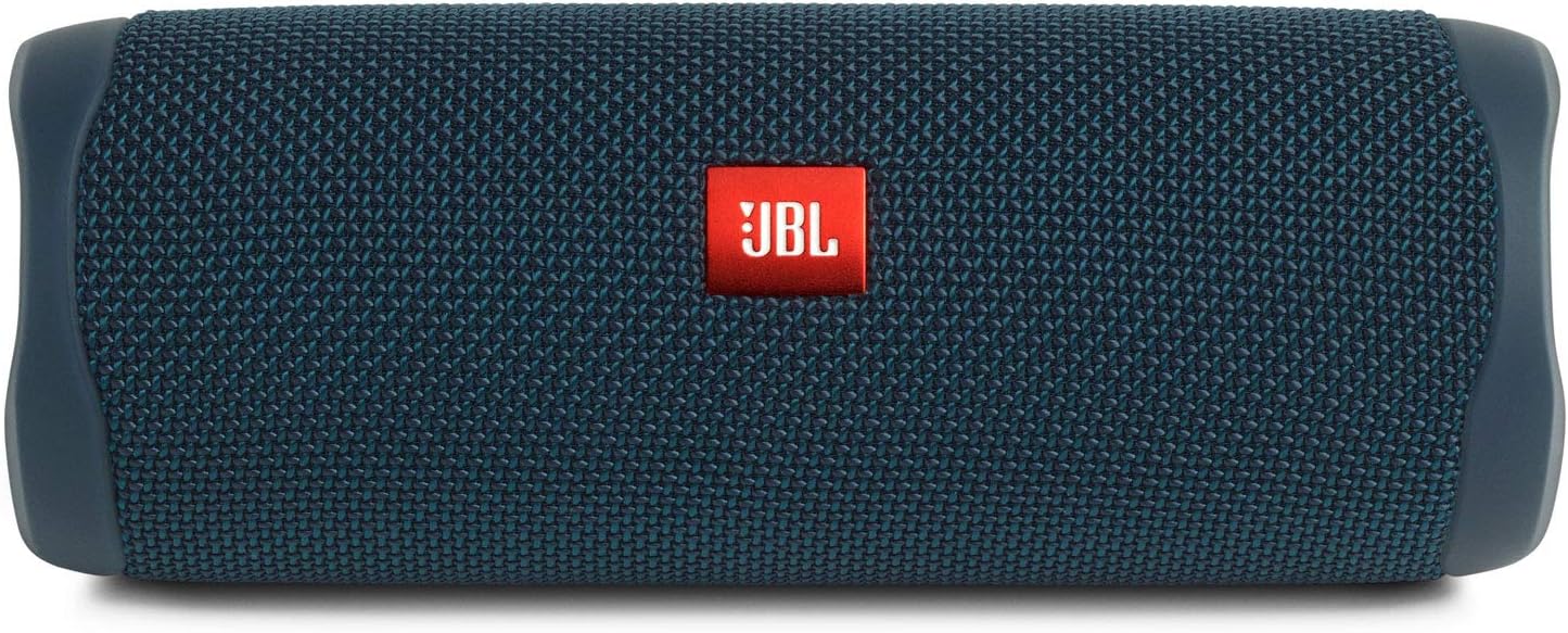 JBL Flip 5 Portable Bluetooth Speaker - Ocean Blue (JBLFLIP5BLUAM) (Renewed)
