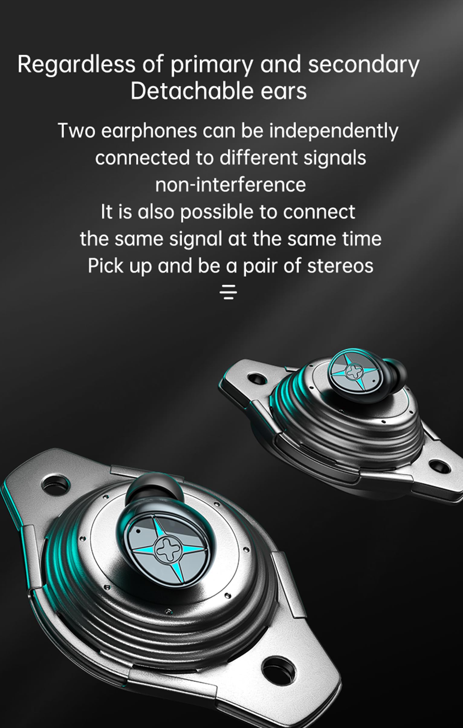 Amazon.com: True Wireless Earbuds, 2024 Bluetooth Headphones 5.3