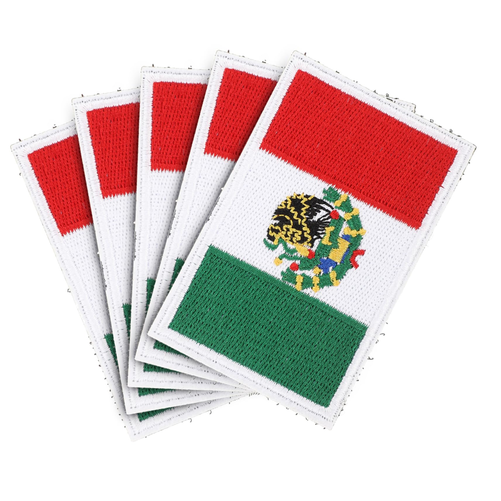 3er-set Flaggen-patches Zum Aufnähen Auf Kleidung 5 Stück X 3