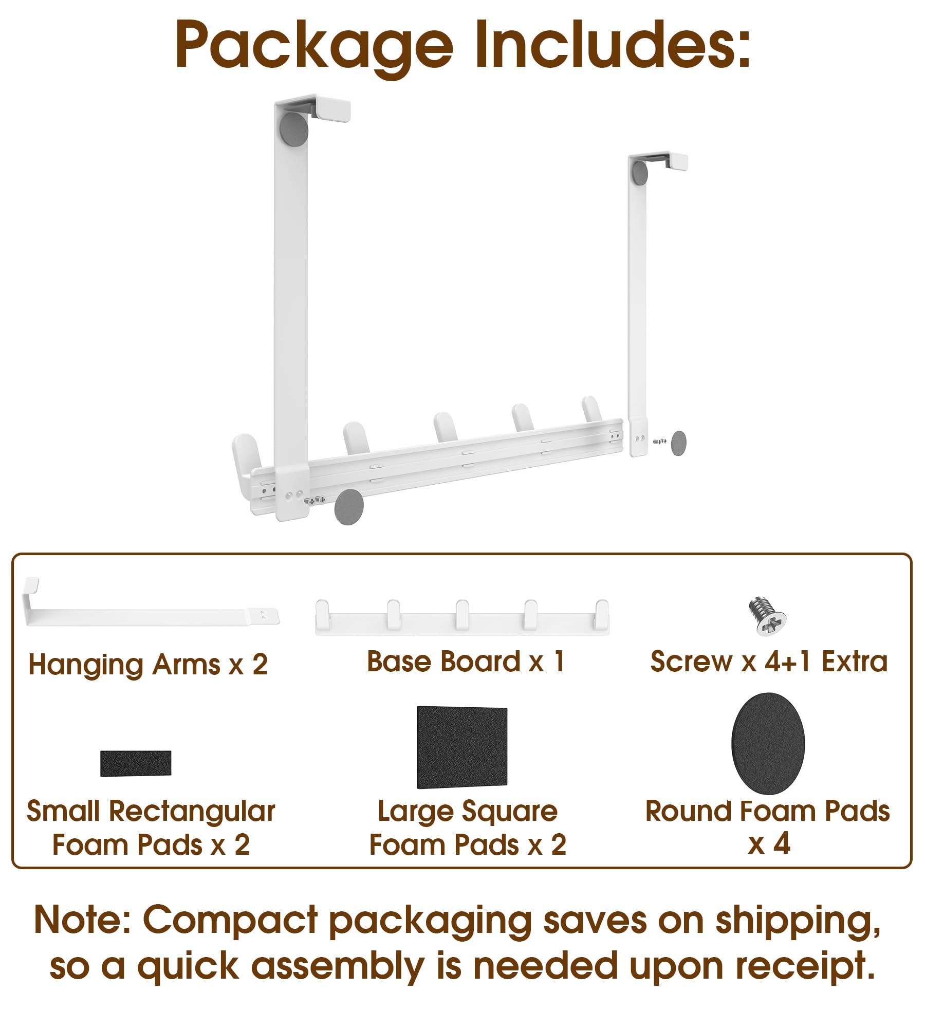 Over-the-Door Hooks - Maximize Storage Space -4