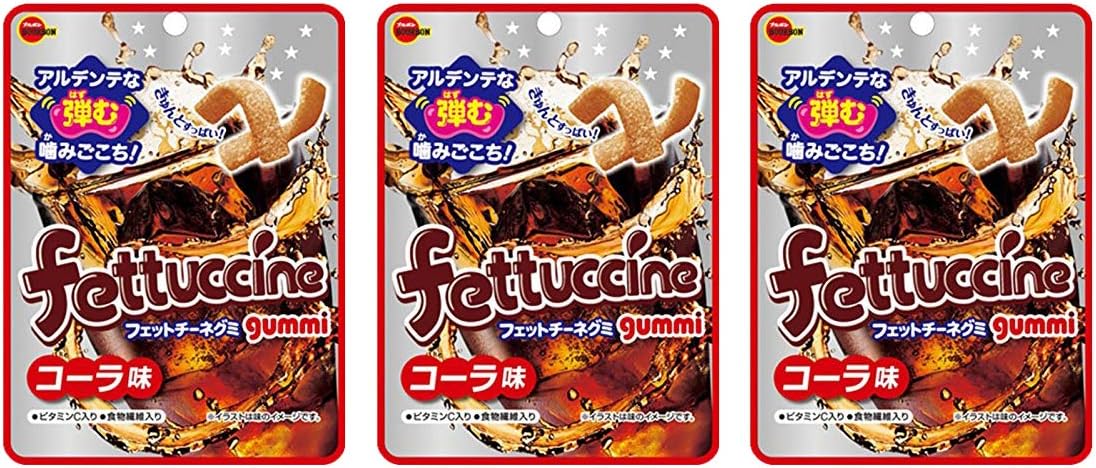 BourbonFettuccine Cola 1.76oz/50g (3 Pack)