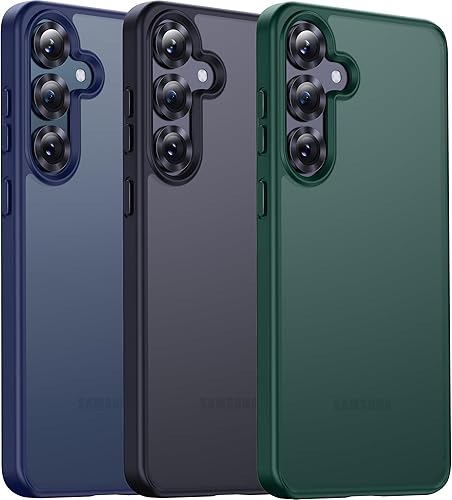 CASEKOO Funda oficial original para Samsung Galaxy S25 Plus protección militar contra caídas de 16 pies tecnología antimanchas delgada mate