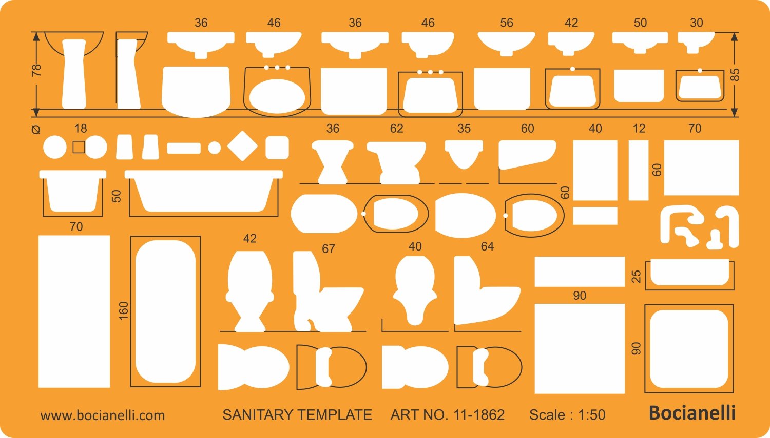 Architect Stencil 1 100 Architectural Template Furniture Stencil Template For Interior Design Technical Drawing Stencil Architecture Stencil For Technical Drawing 1 100 Sanitary Template