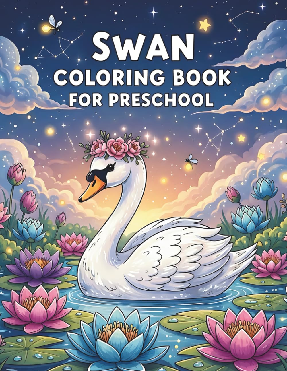 Swan Coloring Fun for Preschool: Easy and Adorable Swan Coloring Pages for Kids Ages 3–5