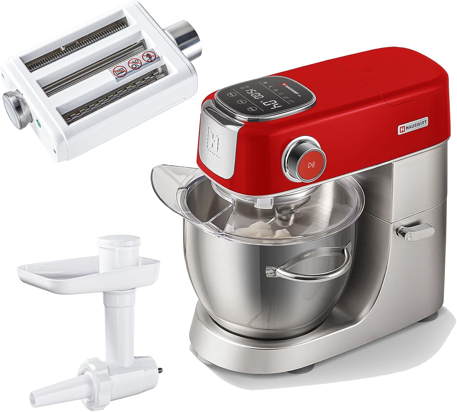 Hauswirt M5 Top Mounted Digital Stand Mixer with Meat