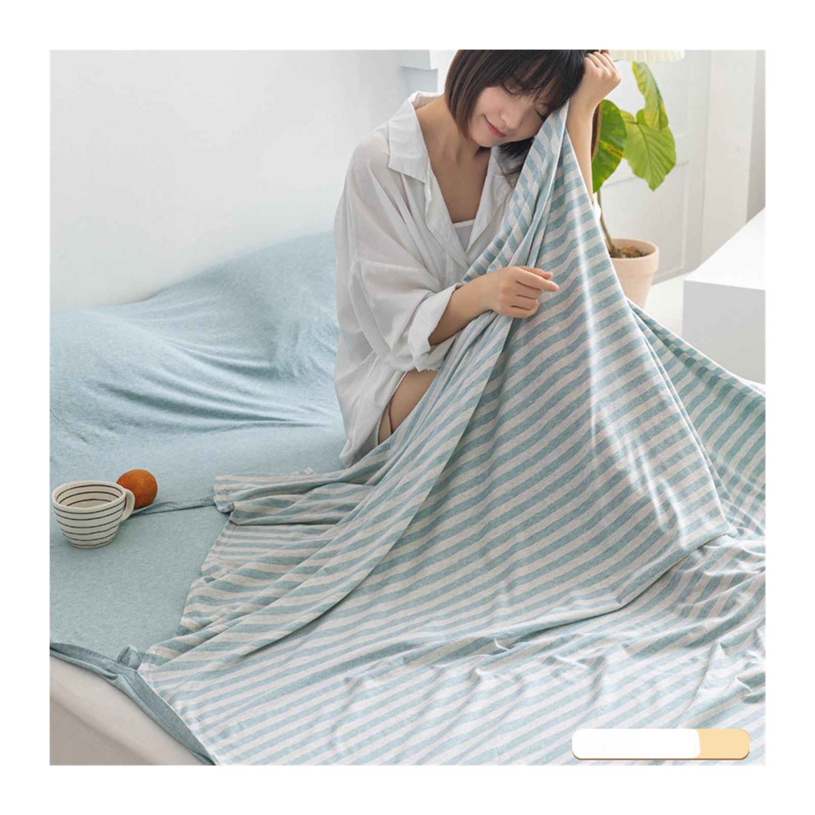 Saco de Dormir Forro 100% Algodón Tejido Sábana de Viaje for Hoteles Capa Suave for Dormir Saco de compresión Adulto Ultraligero portátil for Acampar Viaje de Negocios