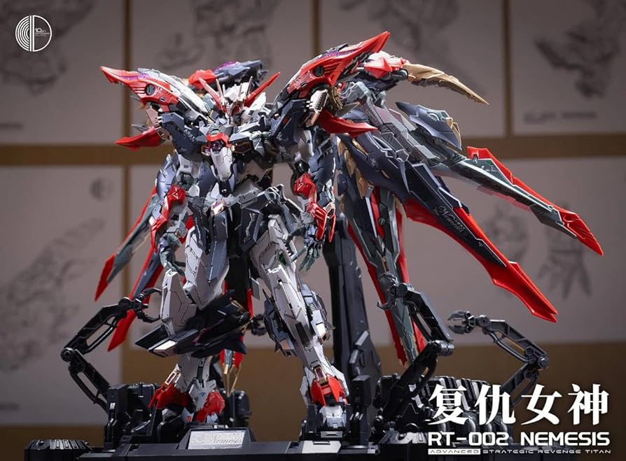 Amazon | 無限维度 1/100 機甲 復讐女神 Nemesis 組立モデル可動