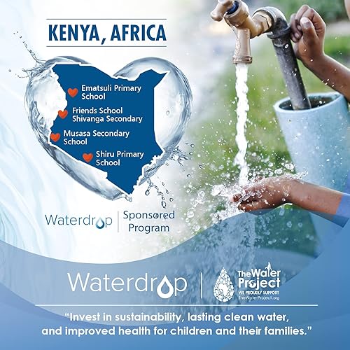 Miniatura 7 de Waterdrop Filtro de agua de café certificado TÜV SÜD, repuesto para Braun KWF2, 3106, 3112, 3115, 3116, KF600, KF590E, KF580, KF550, KF190, KF187,