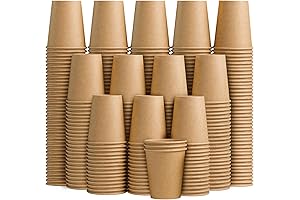 Bulk Everyday Paper Coffee Cups - 180 Pack