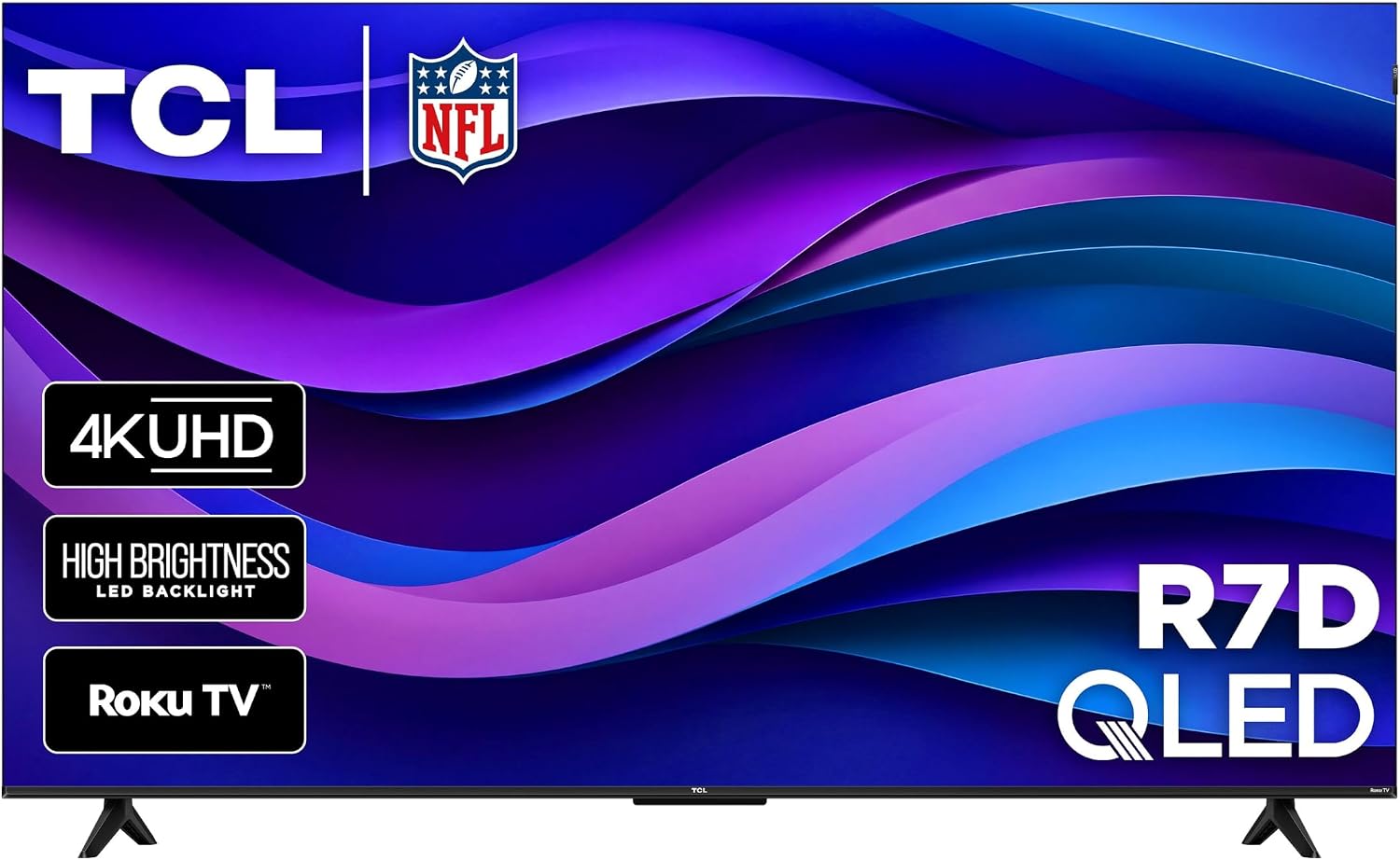 75-Inch Class R7D Series 4K UHD HDR Roku Smart TV | Game Accelerator 120, FullView Bezel-Less Design | Television for Living Room & Home Theater (75R7D, 2026) Streaming Live News, Sports & Movies