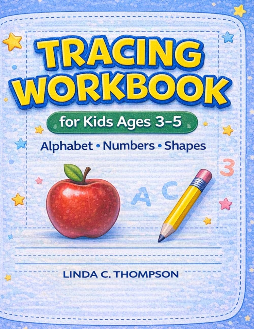 Tracing Workbook for Kids Ages 3–5: Alphabet, Numbers, and Shapes Practice: Preschool Learning & Early Writing Skills