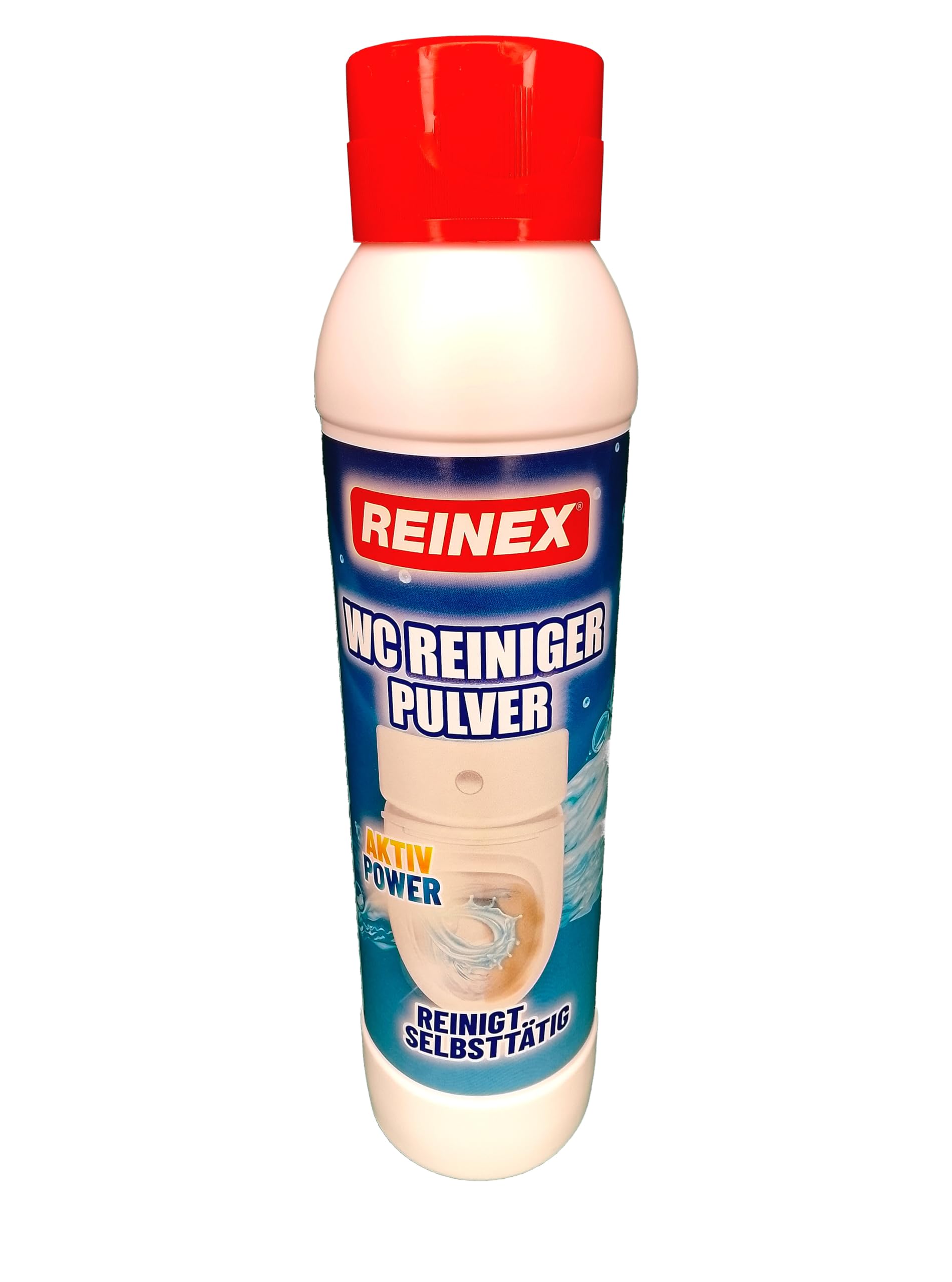 Reinex środek do czyszczenia WC w proszku – 1000 g – zestaw ekonomiczny – 12 sztuk