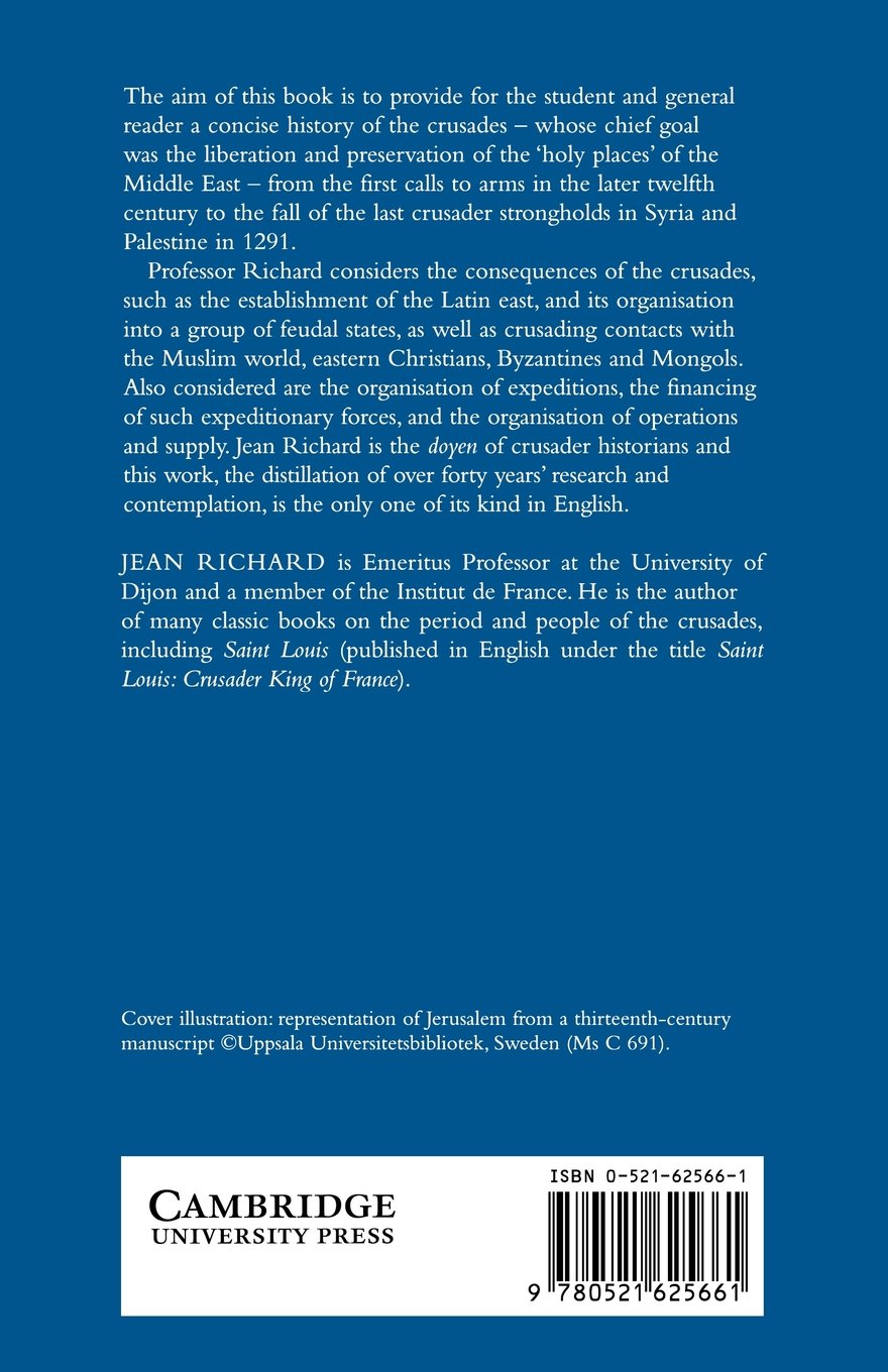 The Crusades c.1071-c.1291 (Cambridge Medieval Textbooks)