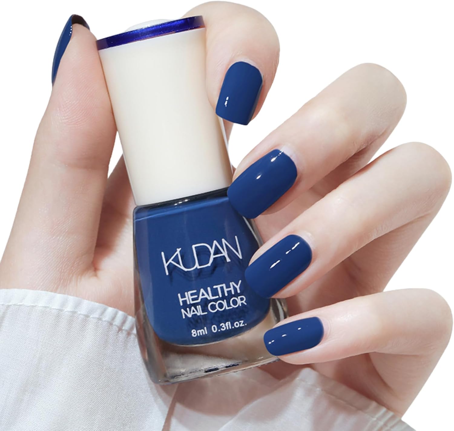 TBeautfave Blue Nail Polish, Quick Dry Nail Polish Long Lasting Nail