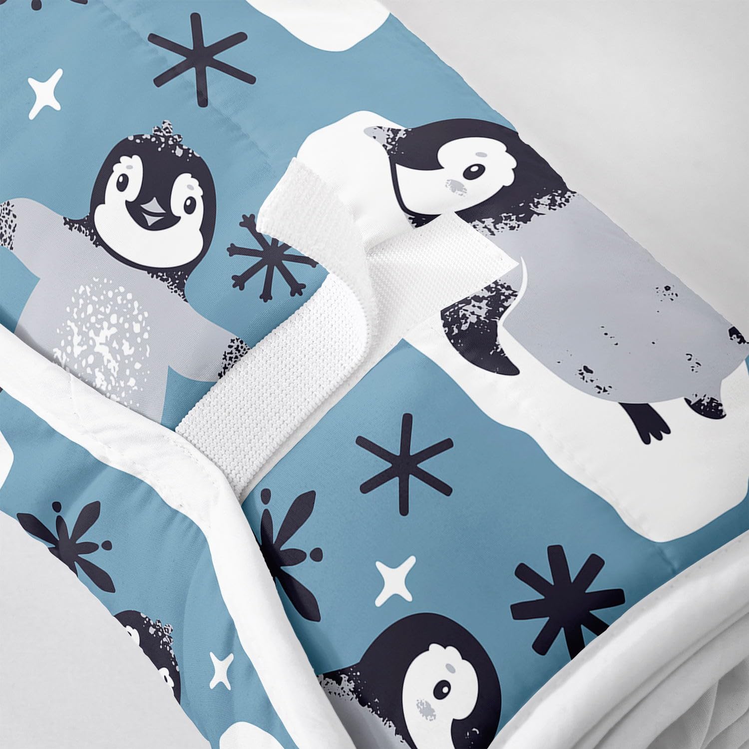 HOSIMA Nap Mat -Peguin Sleeping Bag with Removable Pillow - Image 4