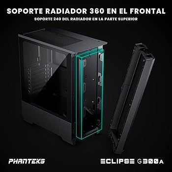Amazon.co.jp: Phanteks Eclipse G300A ATX Mid Tower Case