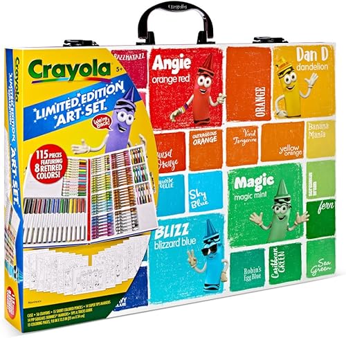 Miniatura 24 de Crayola - Juego Inspiration Art para colorear con estuche tie-dye, 140 piezas, suministros de arte para la escuela, regalo para niñas y niños