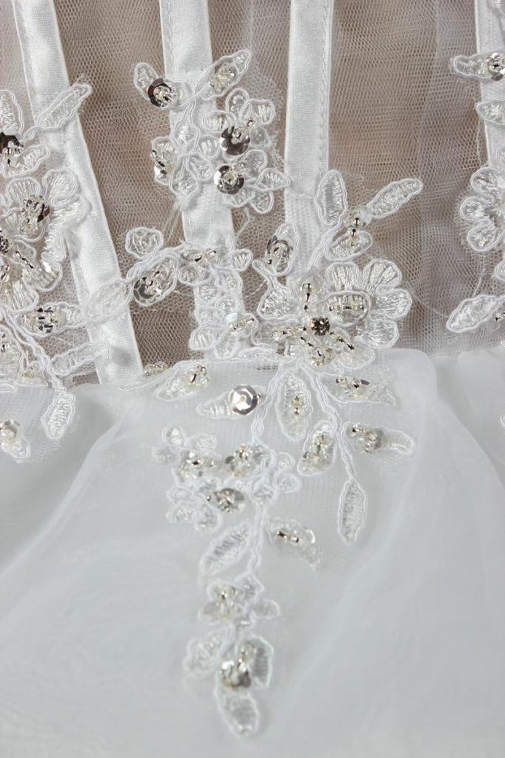 Fanciest Women's Sheer High Low Lace Wedding Dresses for Bride 2024 Bridal Gowns