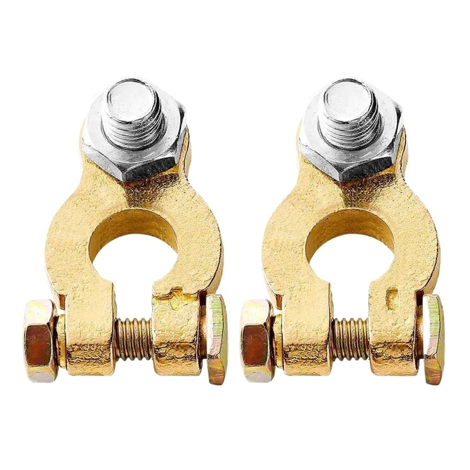 Connettore per morsetto terminale batteria Morsetto in lega di zinco polo positivo e negativo connettore a vite for auto terminale batteria for auto 1 paio