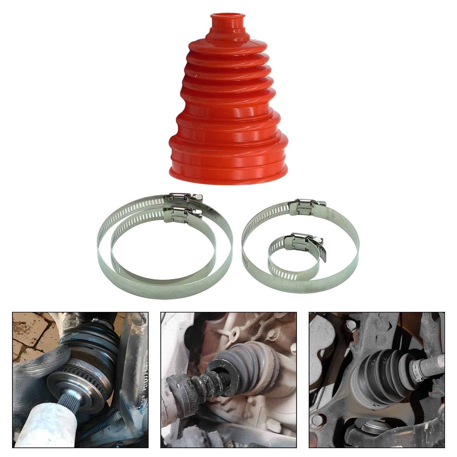 Kit Soffietti Albero Di Trasmissione Per Auto - Assale Anteriore Lato Ruota - Altezza 115 Mm - Termoplastico - Compatibile Con Audi, VW, Seat, Skoda E Land Rover