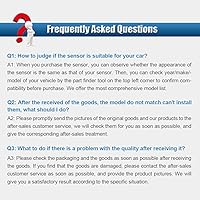 Vista 7 de ECCPP Sensor de posición del cigüeñal apto para 2008-2010 para Buick Enclave, 2008-2009 para Cadillac CTS para Chevrolet Malibu, 2007-2010 para GMC