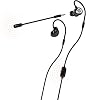 SteelSeries Tusq - In-Ear mobile gaming headset - dual microphone with removable sleeves - headphones with ergonomic suspension - black for mobile devices