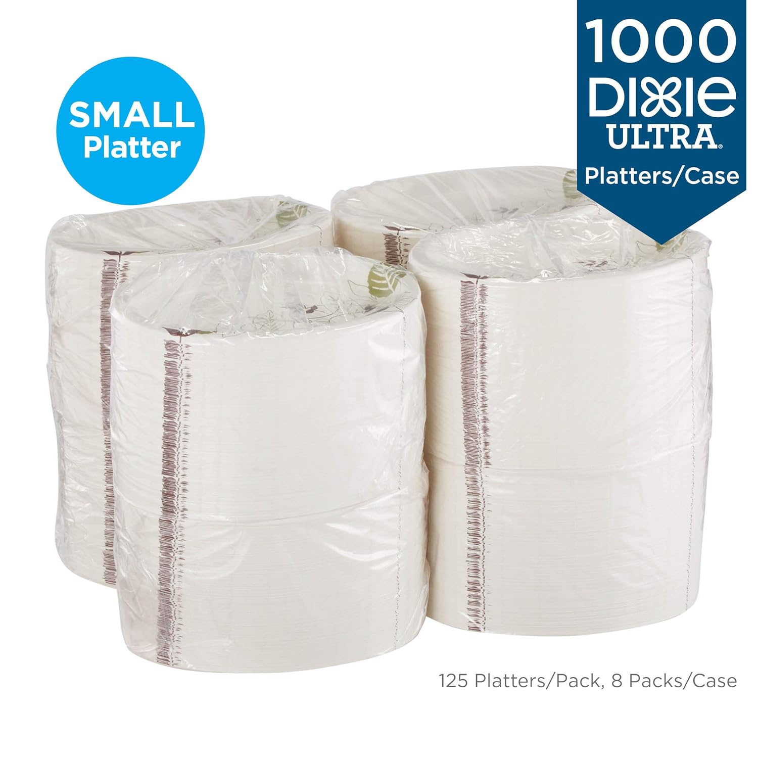 Bеѕt Dеаl Prоduсt Dixie Ultra Small Heavy-Weight Paper Platters by GP PRO (Georgia-Pacific), Pathways, SX9PLPATH (CASE), 1000 Count (125 Platters Per Pack, 8 Packs Per Case), White Frее Shірріng 🛒 Dixie Ultra Small Heavy-Weight Paper Platters by GP PRO (Georgia-Pacific), Pathways, SX9PLPATH (CASE), 1000 Count (125 Platters Per Pack, 8 Packs Per Case), White