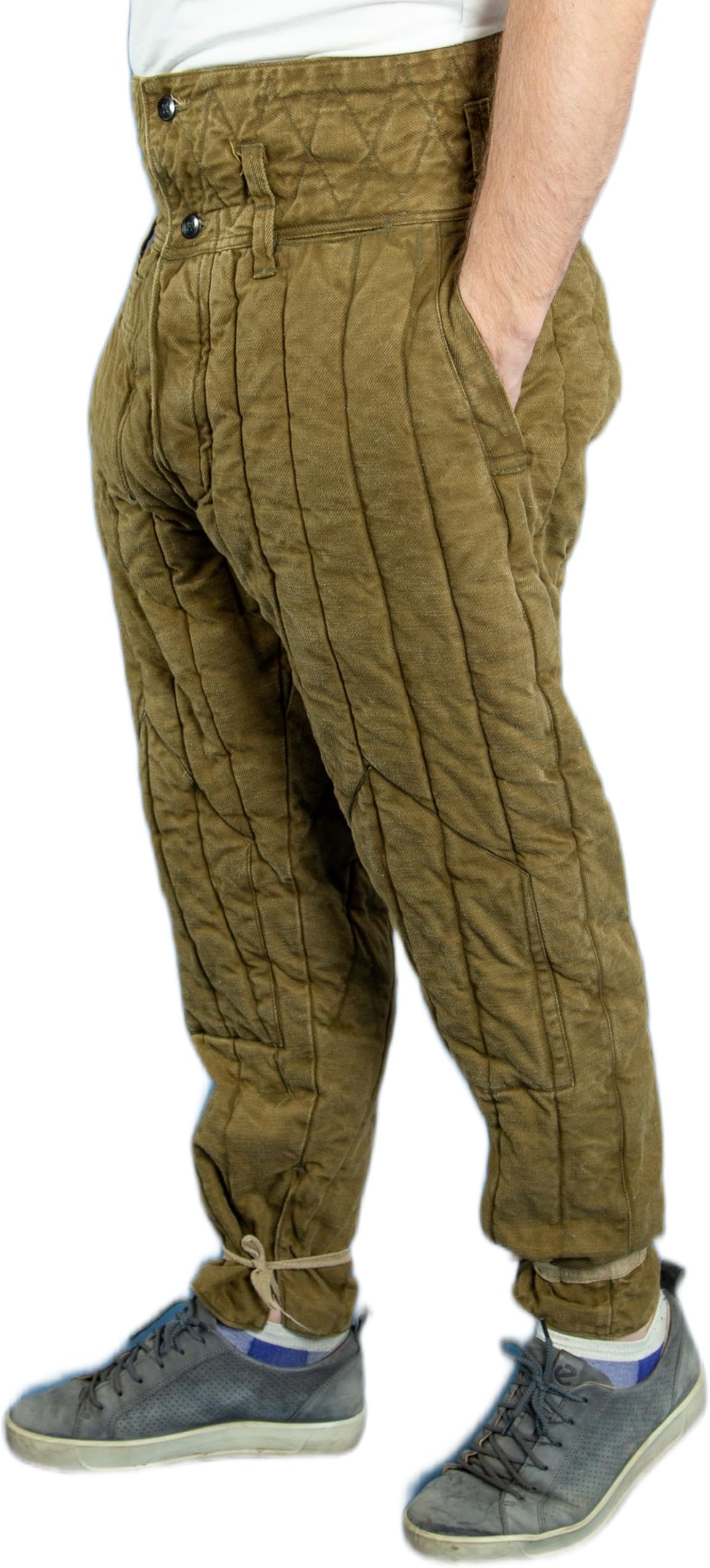 WW2 Soviet surplus Military WW2 Winter Quilted pants Uniform size M/Russian size 3