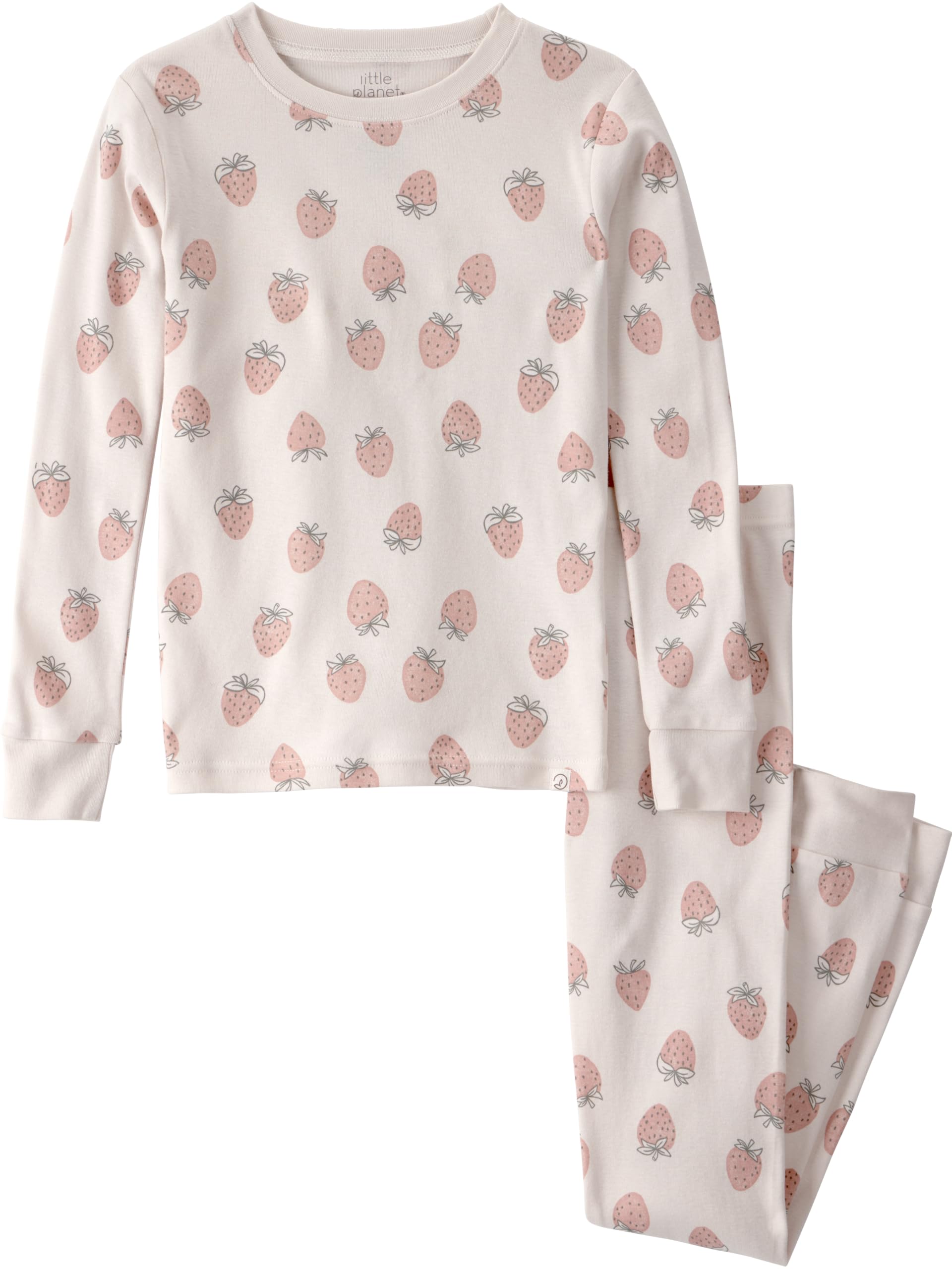 little planet by carter's Baby Girls' 2-piece Pajamas Made With Organic Cotton