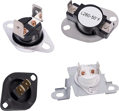 Miniatura 8 de Termostato de secadora y fusible térmico de reemplazo para Samsung DVE50M7450WA3 DV393ETPAWRA1 DV42H5000EWA3 DV48H7400EWA2 DV363EWBEUFA1
