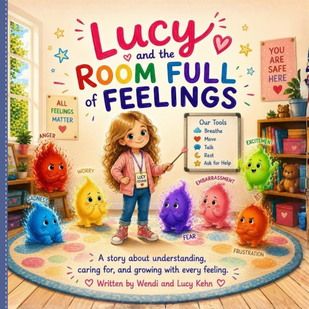 Lucy And The Room Full Of Feelings: A story about understanding, caring for, and growing with every feeling.