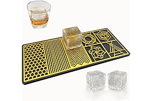 Crystal-Clear Ice Designer Tray: Elevate Your Cocktails in Seconds