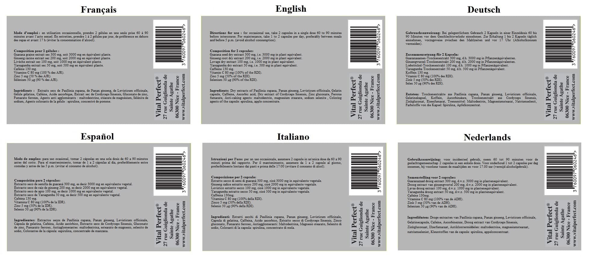 Performan pills en 10 gélules - Aphrodisiaque pour homme - Stimulant sexuel certifié fabriqué en France - Produit sexuel pour augmenter énergie, endurance, résistance - Boost libido