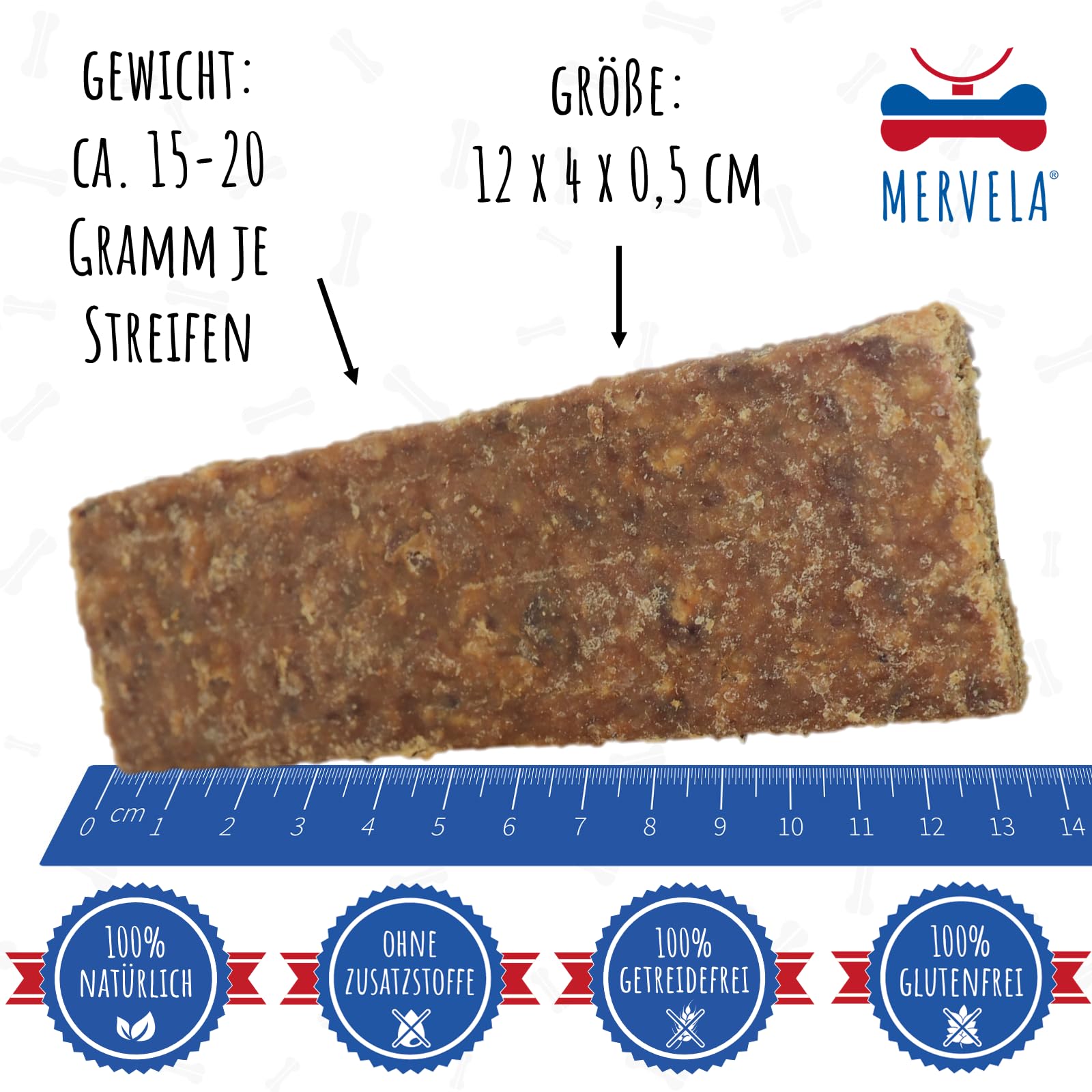 Anatra striscia di carne | 1.000 grammi [qualità dalla Germania] per cani sensibili | ricompensa | spuntino da allenamento | senza cereali | spuntino per cani