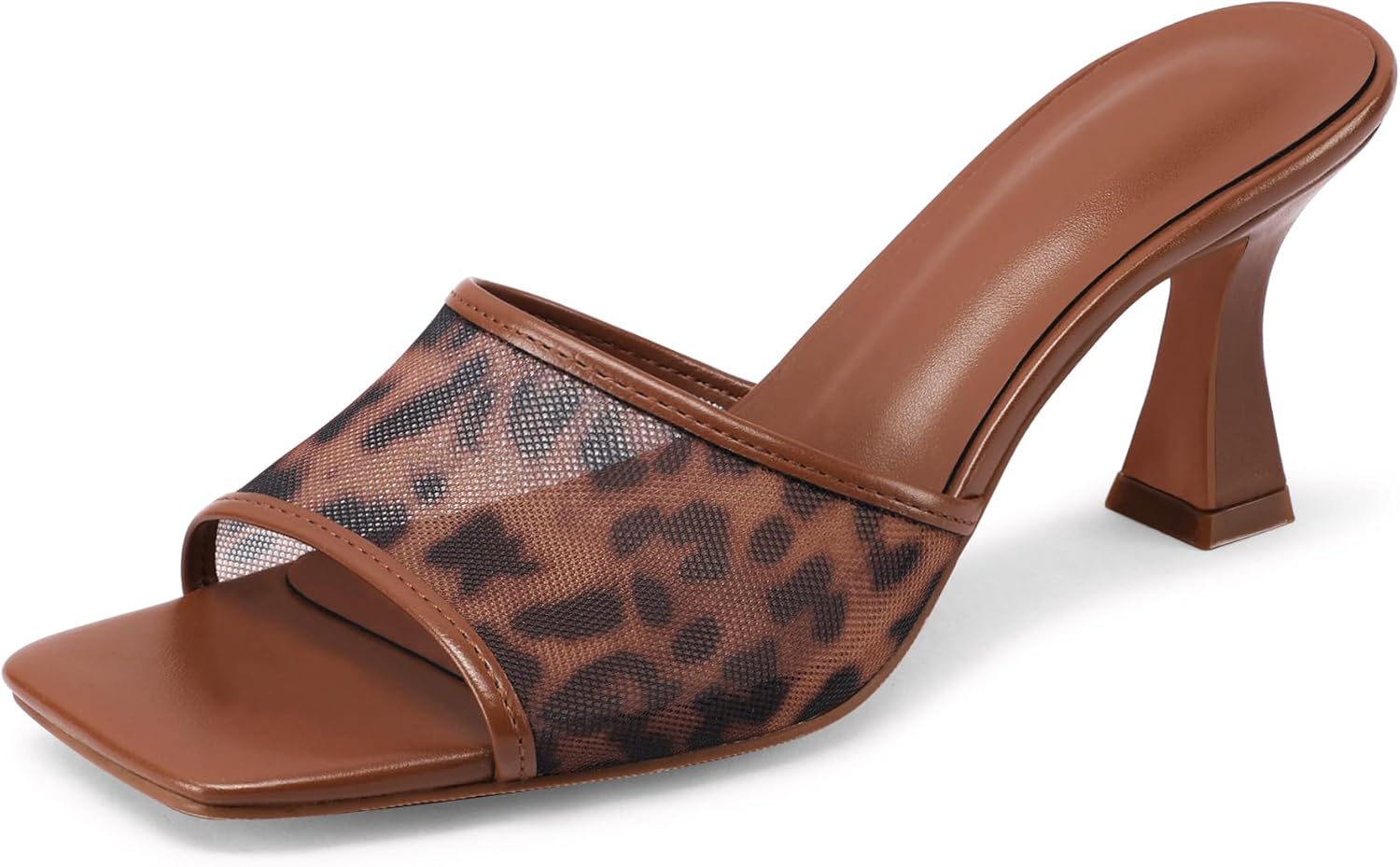 Mesh Mule Heels Women - Slip-On Comfort