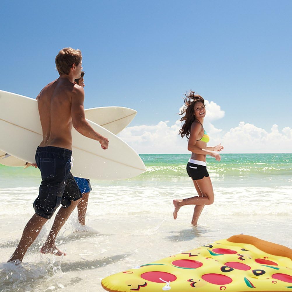 Buy Acekid Inflatable Pizza Pool Float,6 x 5 Feet Giant Swimming Pool