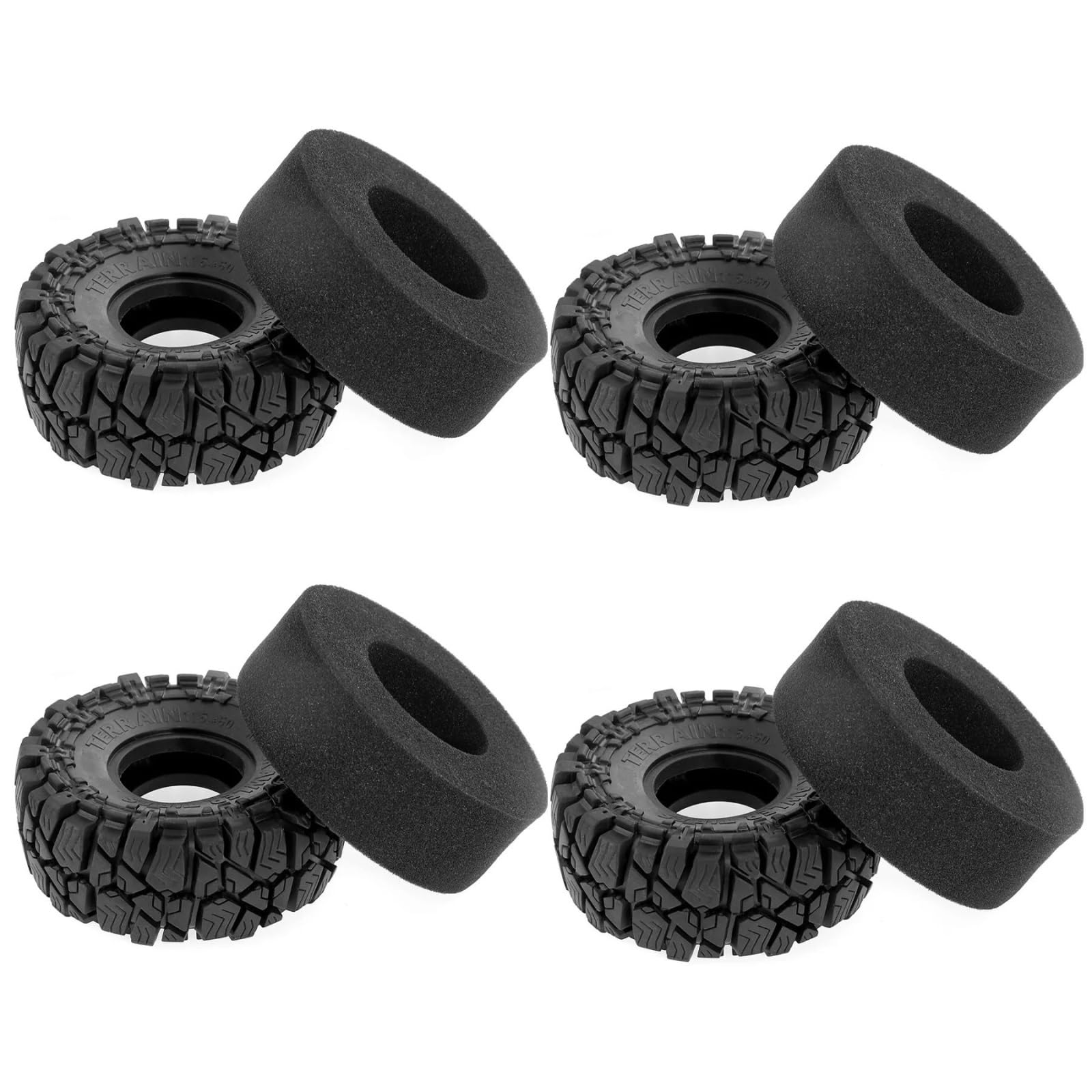 1,9'' Beadlock Felgenreifen Für Axial Für Wraith Für SCX10 1/10