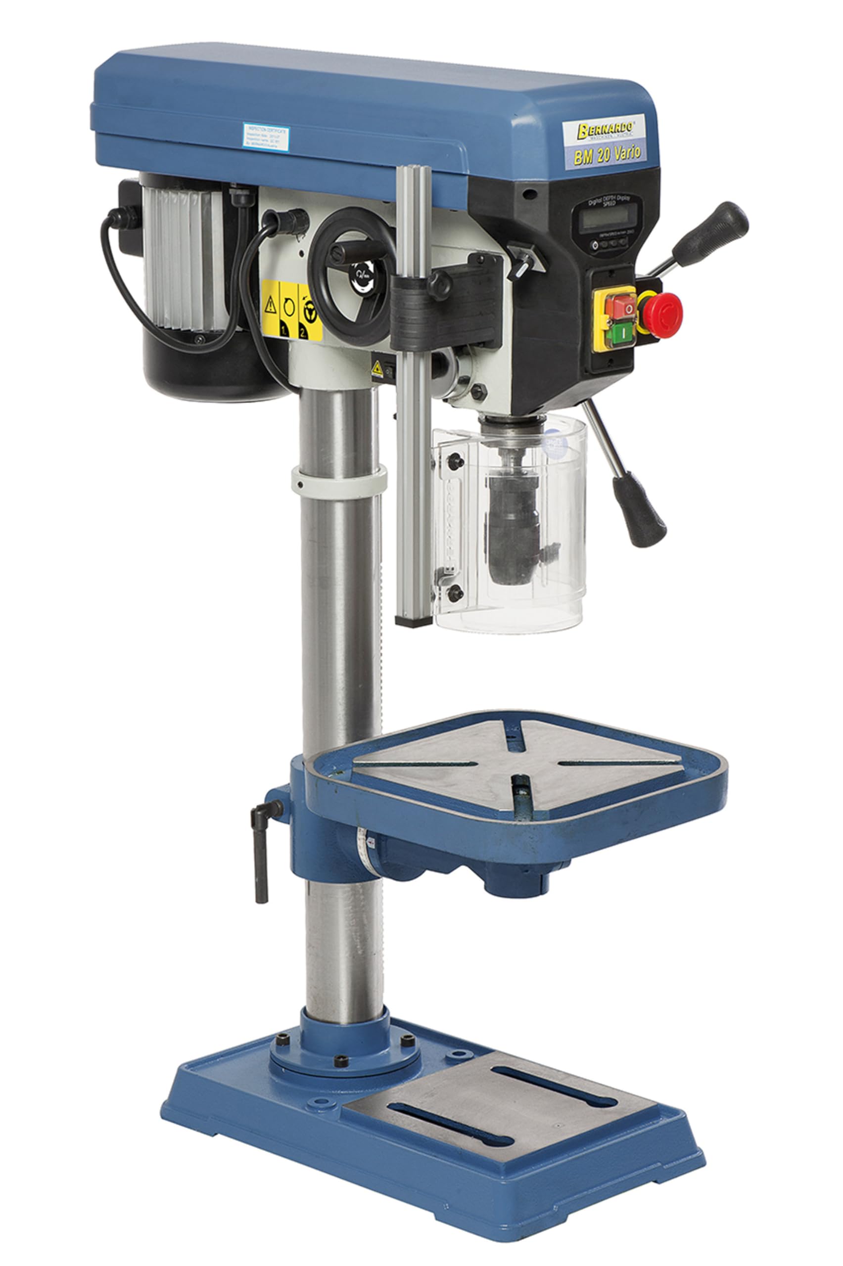 BM 20 Vario - 230 V Vario-Tisch- und Säulenbohrmaschinen 01-1126 BERNARDO