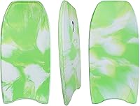 Vista 15 de ATUNAS Tablas de cuerpo, 33 a 43 pulgadas, bodyboard para playa con correa de muñeca, espuma sólida de PE/EVA impermeable de celda cerrada, surf