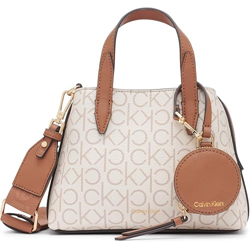 Calvin Klein Millie 2 in 1 Triple Compartment Mini Satchel Crossbody