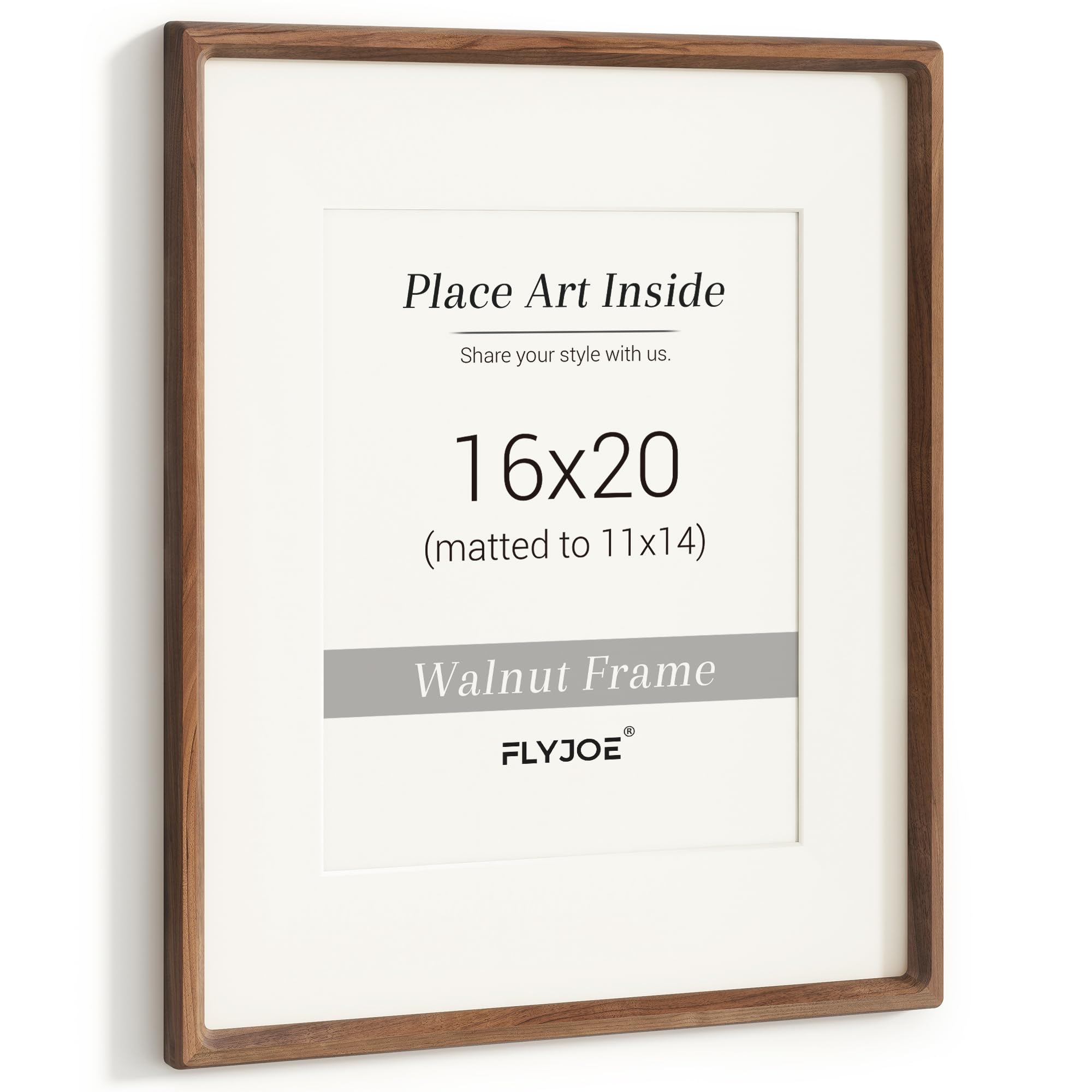 Amazon.com - 16 x 20 Picture Frame, USA-Sourced Natural Walnut