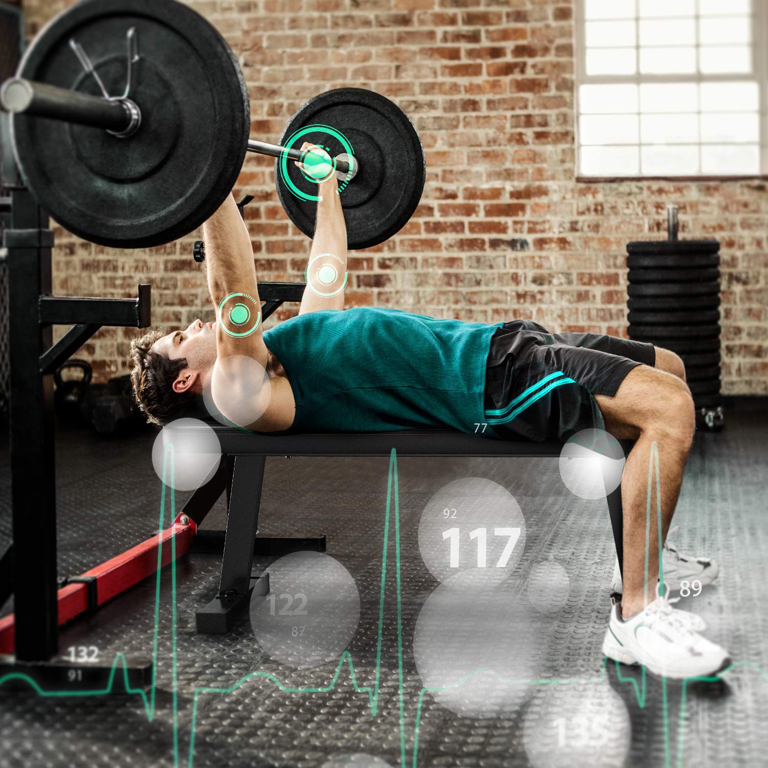 Amazon | WINNOW ウェイトベンチ ダンベル トレーニングベンチ