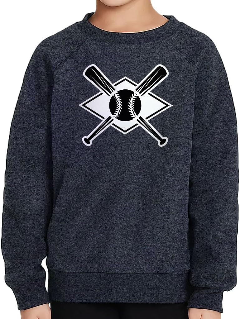 Cool Baseball Toddler Raglan Sweatshirt - Cute Boy Items - Baseball Design Gifts