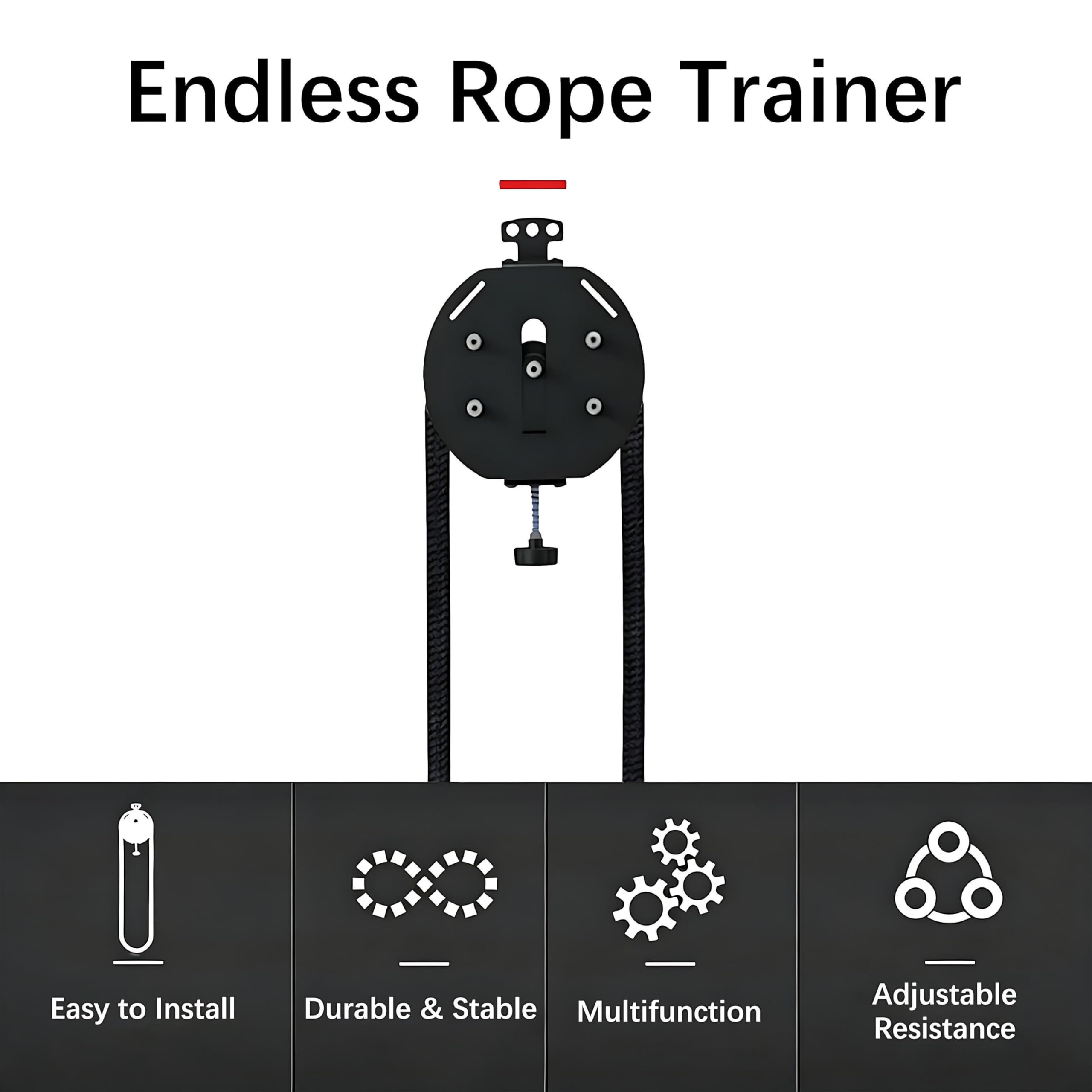 Springseil mit einstellbarer Geschwindigkeit, leises Kugellager, rotierendes Kabel, professionelles Fitness-Springseil für Zuhause, Fitnessstudio, Cardio, Boxtraining