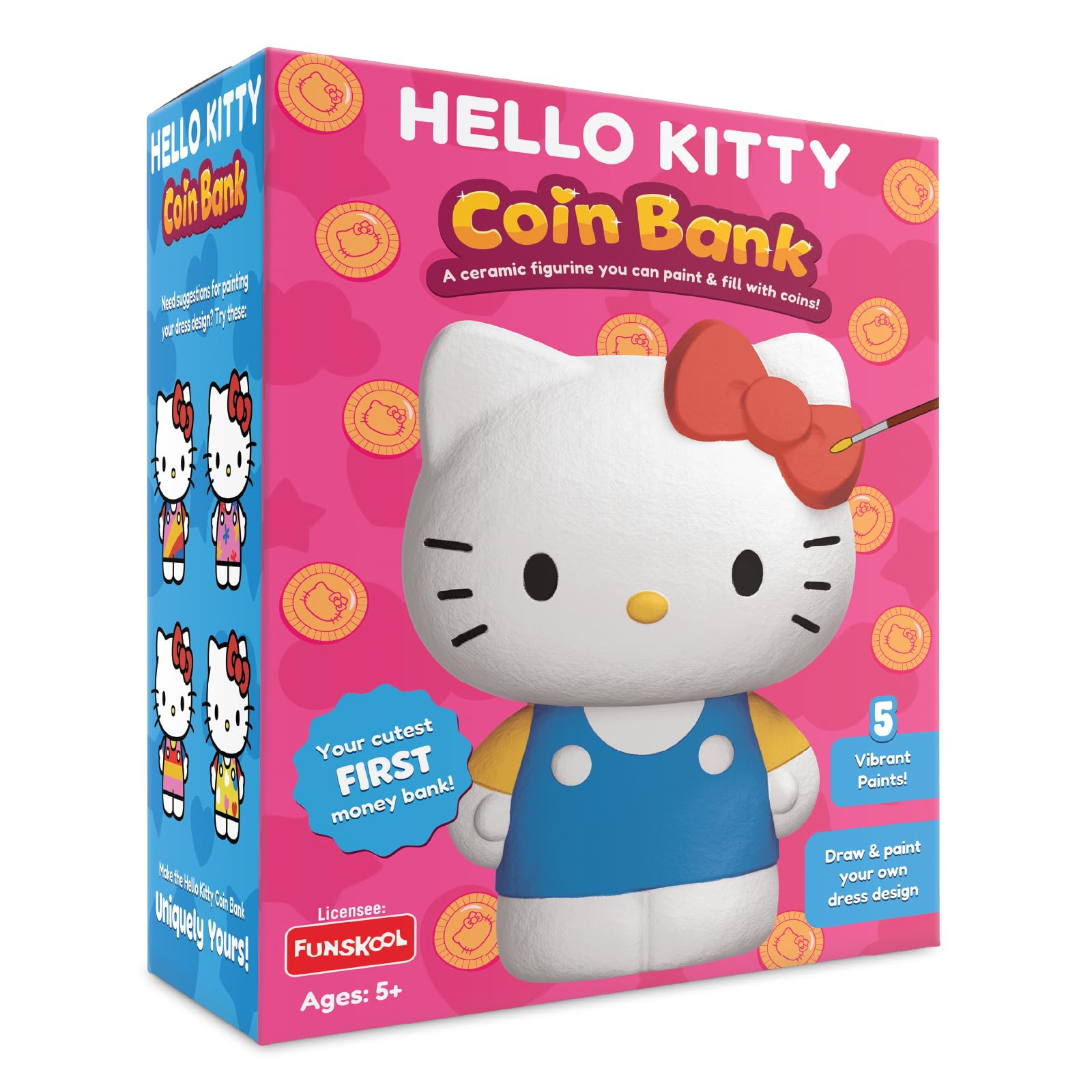 Buy Funskool Hello Kitty Coin Bank DIY Craft Kit for Kids Age 5+