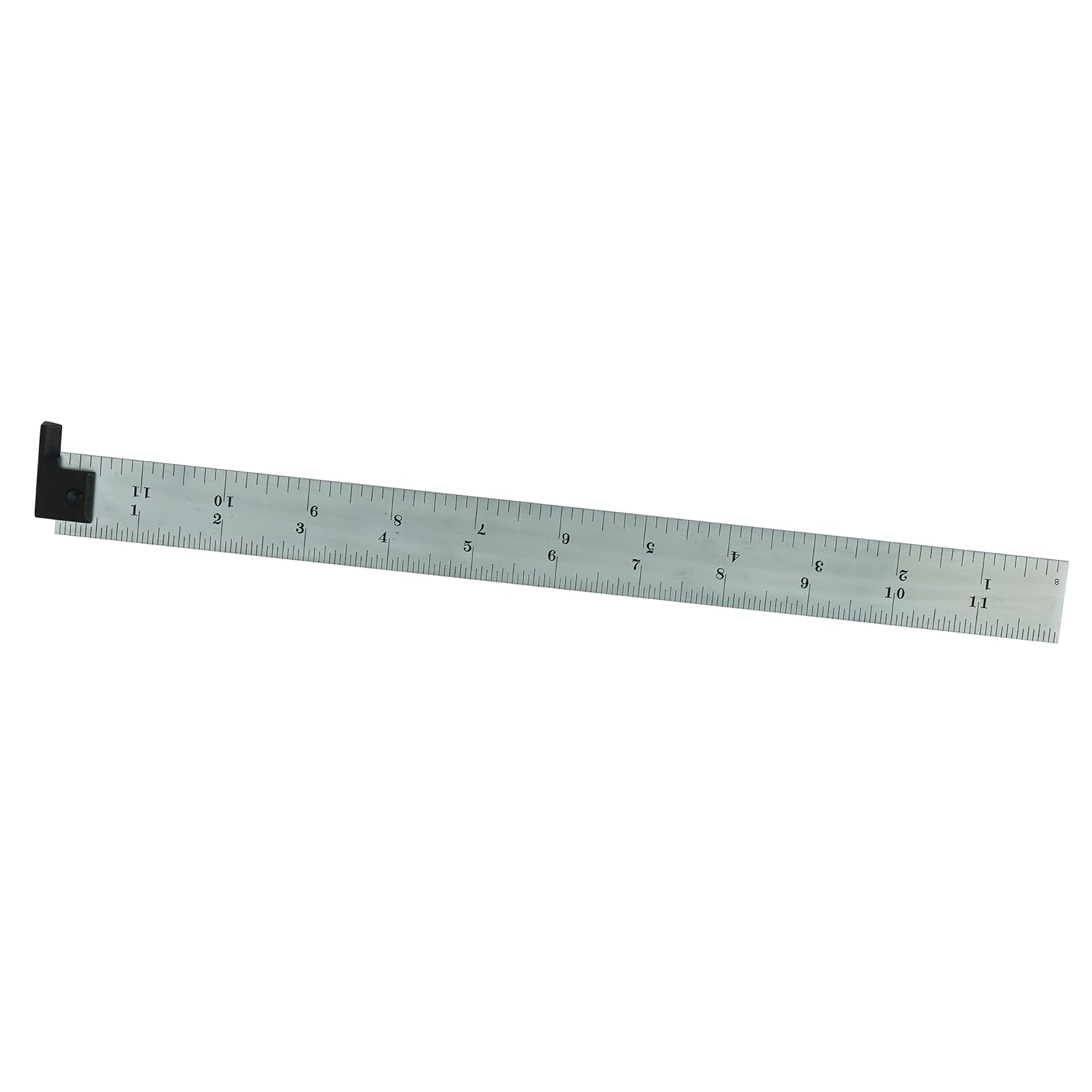 Buy 1 get 1 Starrett 12 Spring Tempered Steel Rule with Inch Graduations, Model CH604R-12