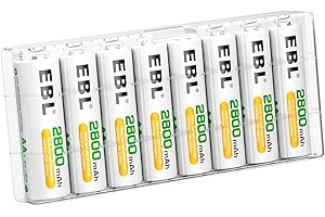 EBL Rechargeable AA Batteries: Redefine Power with Durability and Convenience