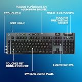 Logitech G G915 X LIGHTSPEED Clavier gaming sans fil ultra-plat - 6